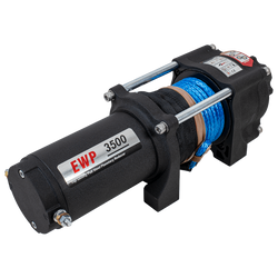 Elektrische Anhängerwinde RUNVA EWP3500A 12V 1588kg mit 12,8m Seil