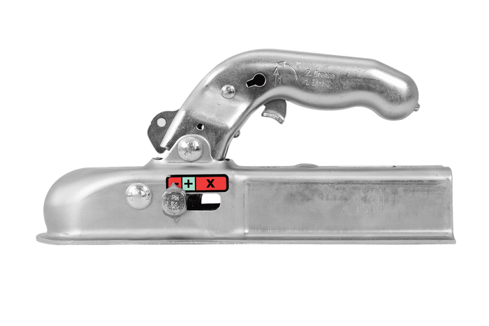 KNOTT K7.5-K Kugelkopfkupplung für 750kg Anhänger mit 50mm Vierkantdeichsel