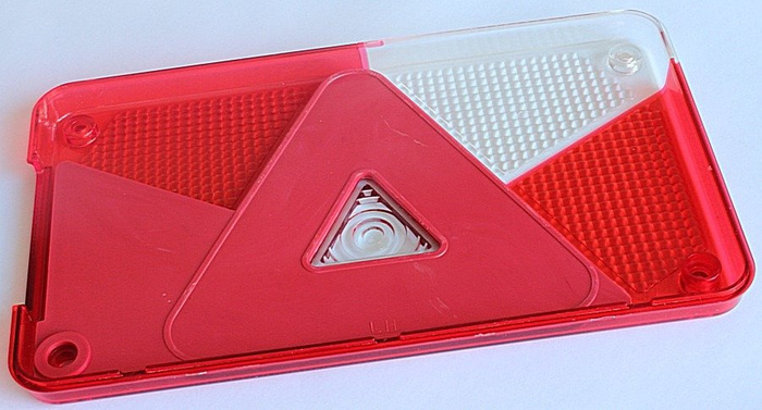 ASPÖCK Multipoint V Lichtscheibe Ersatzglas, links