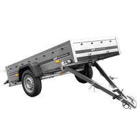 Transport Anhänger 230x125 Garden Trailer 230 KIPP Unitrailer 750 kg