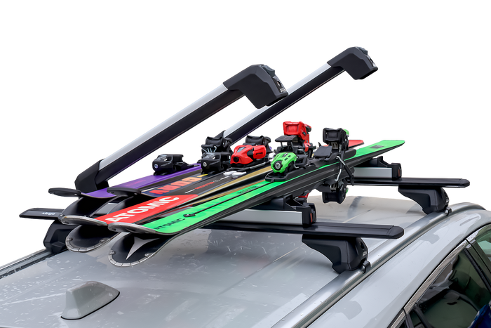 Inter Pack Frostline 4 - Aluminiumhalterung für 4 Paar Ski oder 2 Snowboards