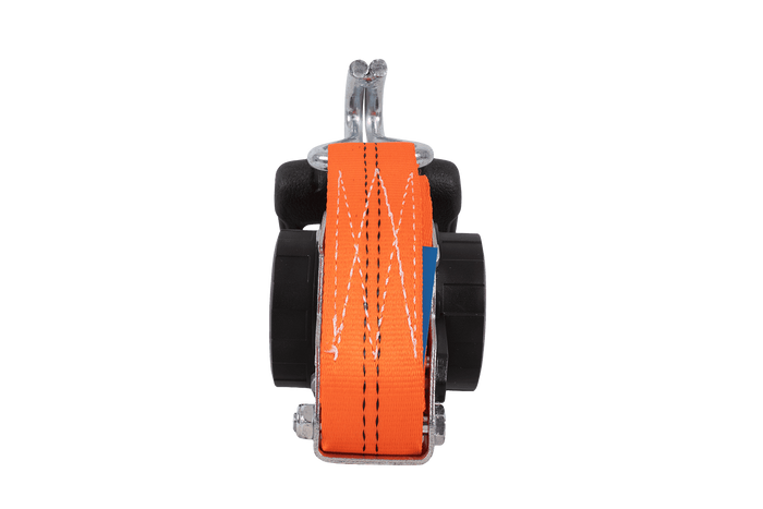 FASTY automatischer Transportgurt mit Aufrollmechanismus, 5 m/35 mm/1 t, orange