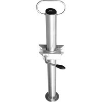 UNITRAILER Feststütze mit Klemme 60cm Durchmesser 48mm 150kg und einem Schraubensatz