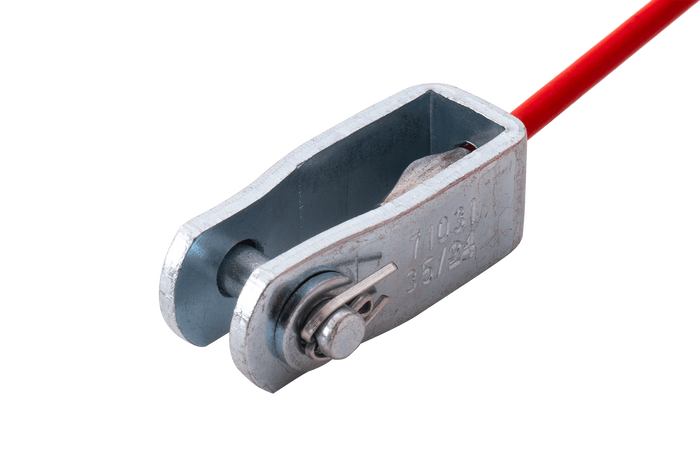 Abreißseil KNOTT mit Karabinerhaken 1700mm