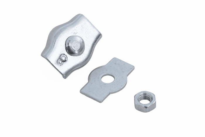 Simplexklemme DROMET ZLS1.8 Seilklemme 8mm