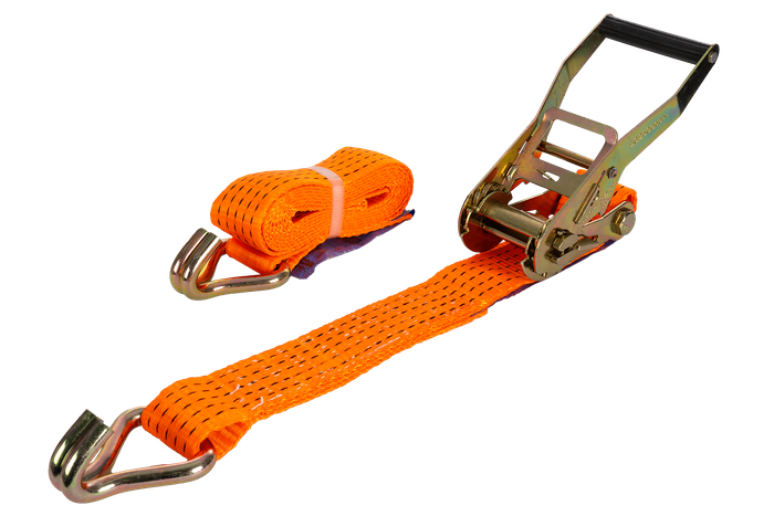 UNITRAILER 3 m/50 mm/5 t orangefarbenes Transportband mit Spanner