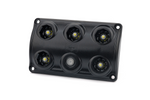HORPOL LWD2153/CZ LED 900lm schwarze Innenraumleuchte mit Schalter