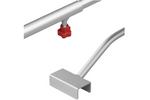Flache Planenhalterung für ProPlus-Anhänger 340918, verstellbar 132–204 cm