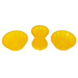 KNOTT Kielrolle-Set: Kielrolle mit Endkappen aus Polyvinyl für Anhänger