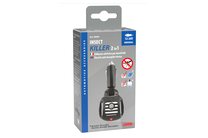 Elektrische Mückenvernichterlampe Zigarettenanzünderstecker 12/24V