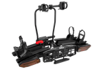 Inter Pack Velox 2 LED - faltbarer Anhängerkupplungs-Fahrradträger für 2 Fahrräder mit LED-Beleuchtung (schwarz)