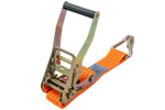 3-Punkt-Transportgurt mit Spannvorrichtung für UNITRAILER-Anhänger 3 m/50 mm/4 t orange