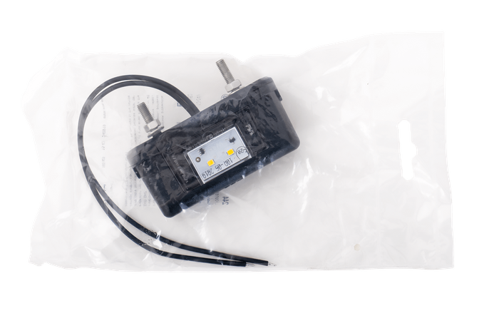 WAŚ W52 LED Kennzeichenleuchte mit 0,2m Kabel