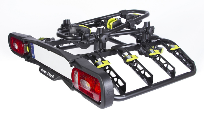 Inter Pack Quattro 13-Pin Anhängerkupplungs-Fahrradträger