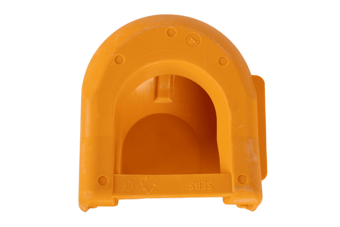 Sicherheitsabdeckung für die STEELPRESS SDP-05 Soft Dock Kugelkupplung mit Platz für den Stecker