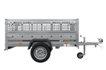Einachsanhänger 200x125 UNITRAILER GARDEN 201 KIPP mit Gitterseitenwänden