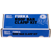 Paar E Mont Blanc Befestigungsklammern für Furka-Kofferraum