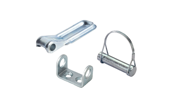 Seitenscharnier mit Griff und Bolzen WINTERHOFF BSCH 10-17-170+BSCHG 10-17-B+BSCHG 10-17-B komplette Anhängerseitenmontage