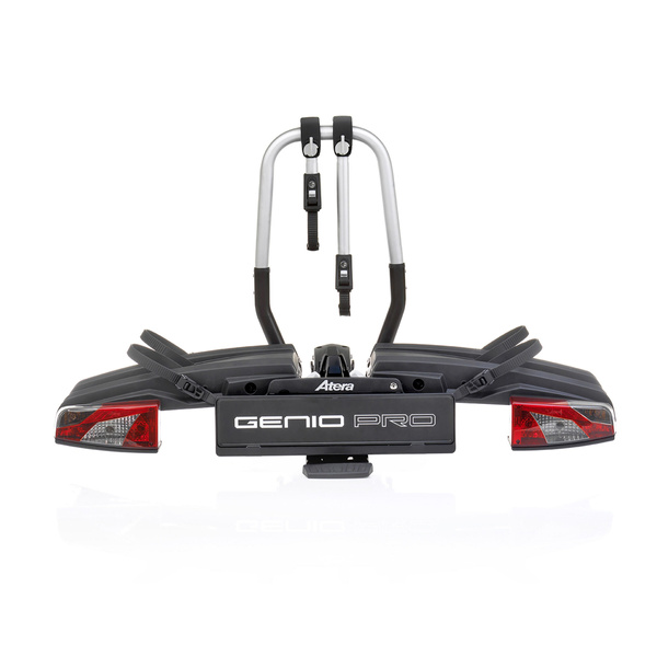 Atera Genio Pro Anhängerkupplungsplattform für 2 Fahrräder + Adapter für 3. Fahrrad