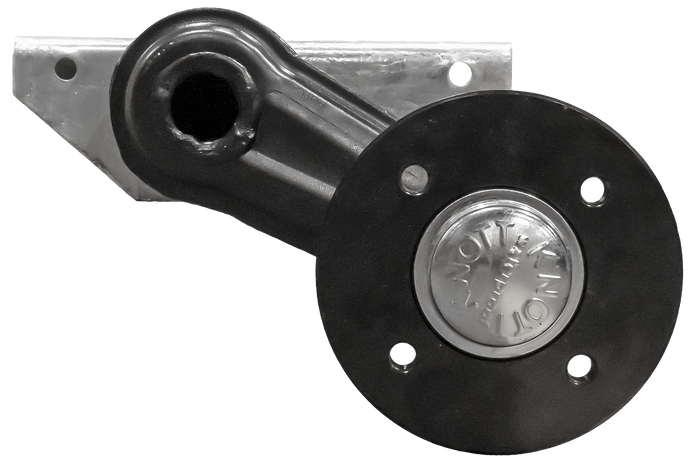 KNOTT VG7-L ungebremste Achse für Bootsanhänger 750 kg 1475 mm 1766 mm 4x100