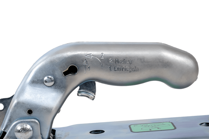 KNOTT KQ14-C Kugelkupplung für 1400kg Anhänger mit 70mm Vierkantdeichsel