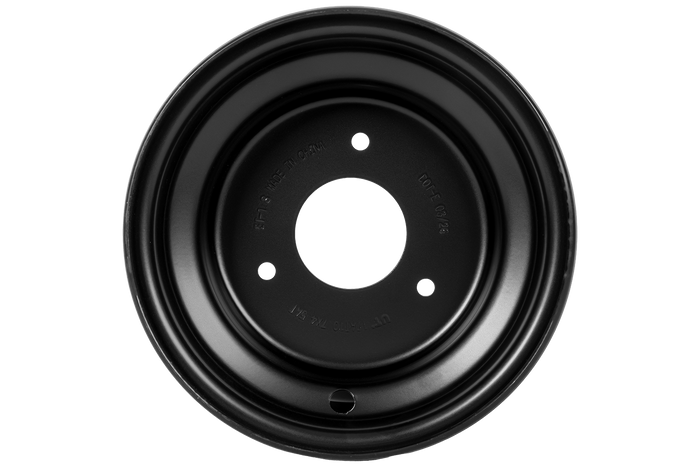 UNITRAILER Stahlfelge schwarz 4,5ATx7" 3x90 ET:-1,8