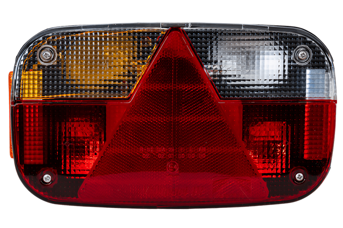 ASPÖCK Multipoint III Rückleuchte, 8 Funktionen, links