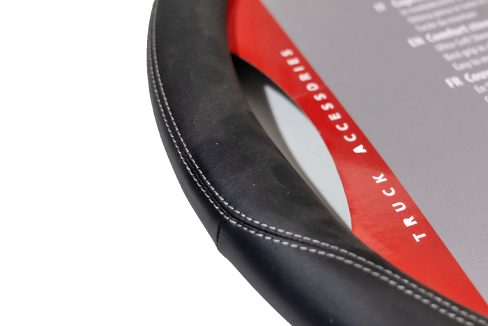 OUTLET XL Club Premium-Lenkradbezug aus Leder für LKWs