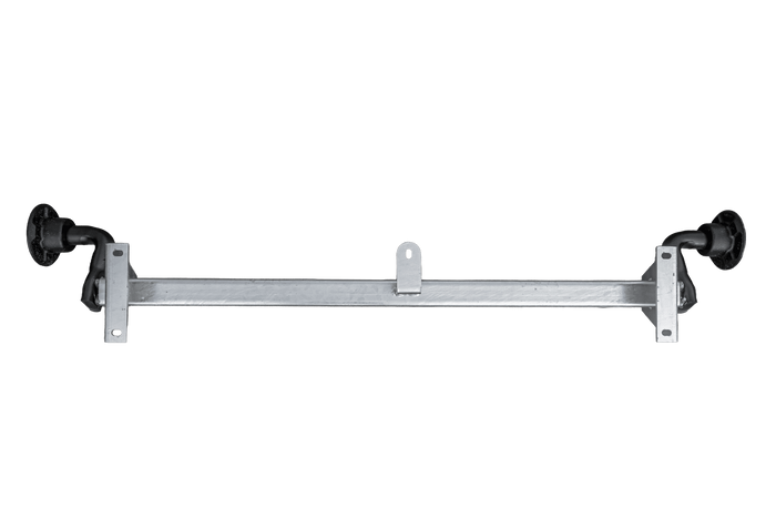 KNOTT VG7-L ungebremste Achse für Anhänger 750kg 1125mm 1615mm 4x100