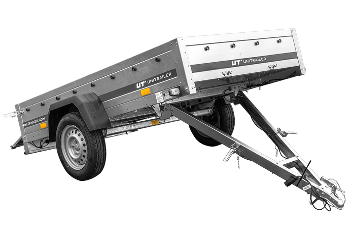 Transport Anhänger 230x125 Garden Trailer 230 KIPP Unitrailer 750 kg