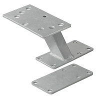 ProPlus 342643 Halterung für Reserveradmontage an Anhängern, Winkel 8-16"