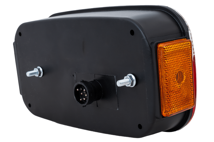 ASPÖCK Multipoint III Rückleuchte, 8 Funktionen, links