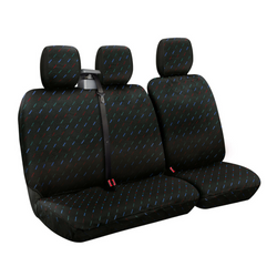 LAMPA Dido-2 Autositzbezüge, schwarz, für Busse und Transporter