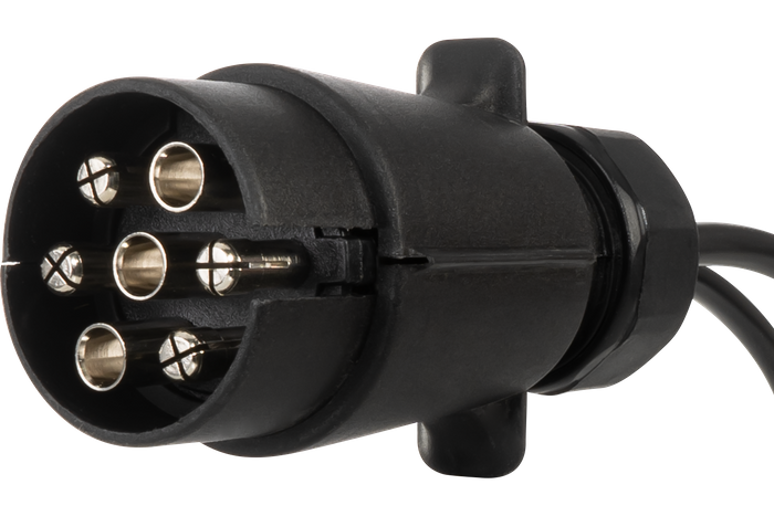 DOBPLAST Rückleuchten + MANTES Kabelbaum 4,1m 7-PIN