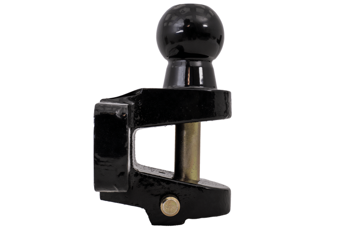 AHAKA Anhängerkupplung mit Zugkugel und Transporthaken 50 mm 3000 kg