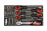 Werkzeugkasten 80-teilig YATO YT-38951