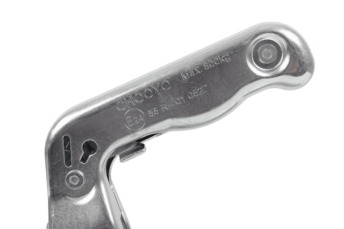 CHOOYO JD.00.53.009 Kugelkupplung für 800-kg-Anhänger mit 60-mm-Vierkant-Zugstange