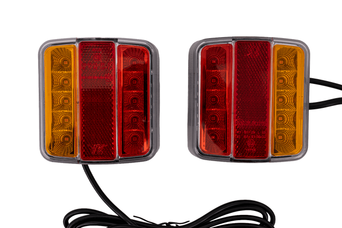 TT Technology TT.12007 LED Rückleuchten, 4 Funktionen, links + rechts, magnetisch