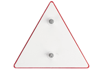 Rotes Dreieck WAŚ Rückstrahler