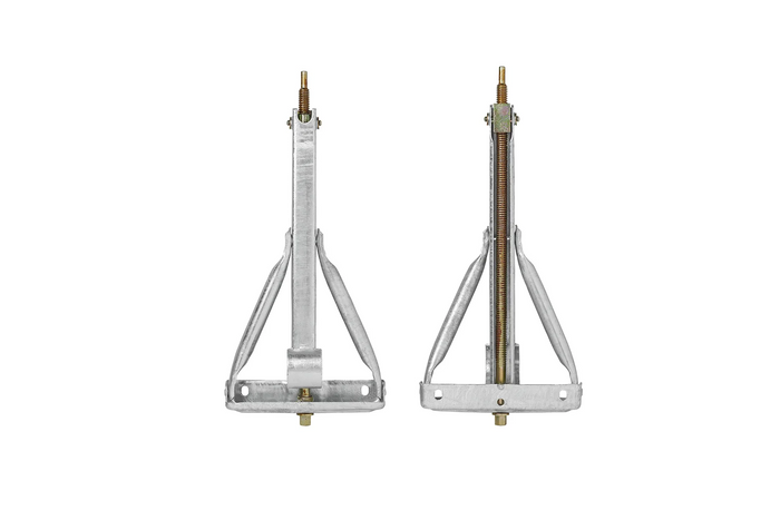 ProPlus 361501 ausziehbarer Eckstabilisator für 500-kg-Anhänger, 457 mm