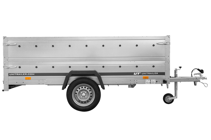 B Führerschein Anhänger GARDEN TRAILER 264 KIPP mit Bordwandaufsatz und Stützrad
