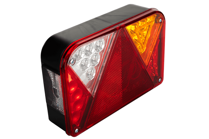 Lichtset: DOBPLAST DPT35 LED-Rückleuchten + FRISTOM FT-009 LED-Seitenmarkierungsleuchten + MANTES 7m 7-PIN-Kabelbaum