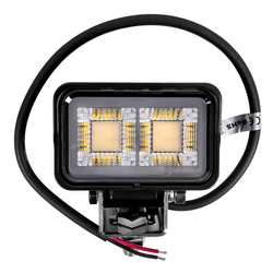 LED-Arbeitsscheinwerfer-Reflektor TT TECHNOLOGY SCHWARZ TT.13440 40xLED 2630lm rechteckig