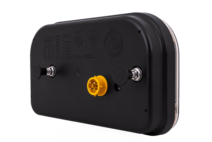FRISTOM FT-170 LED Rückleuchte, 6 Funktionen, links
