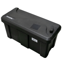 Werkzeugkasten DAKEN 82201 BLACKIT 550x250x295mm 23l