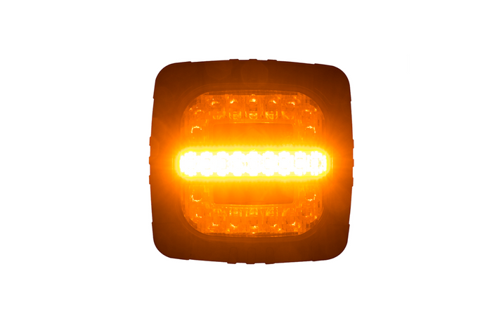 HORPOL ROCA LZD 2799 LED-Frontleuchte mit 2 Funktionen, universell