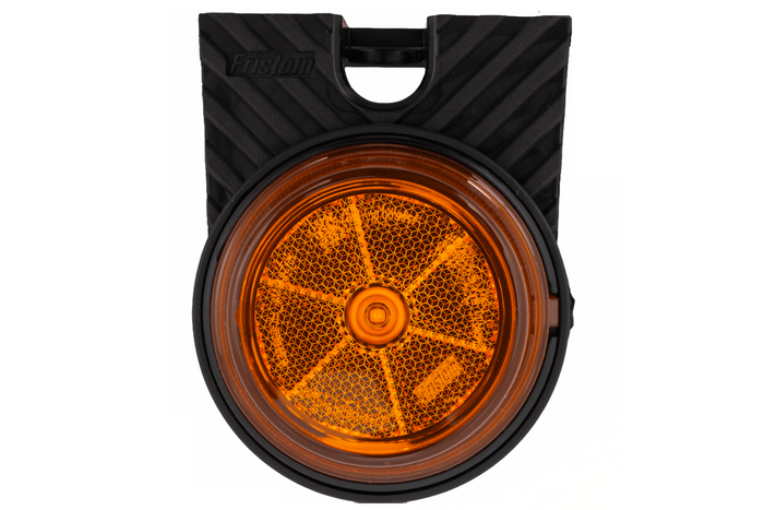 FRISTOM FT-059 LED-Markierungsleuchte, orange, mit Halterung
