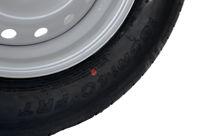 Verstärktes Rad für Anhänger LINGLONG REIFEN 185/80 R14C 104/102N UNITRAILER FELGE 5,5Jx14"H2 5X112 ET:30