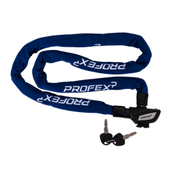 PROFEX 81659 Neo 130 cm Kettenfahrradschloss mit Schloss