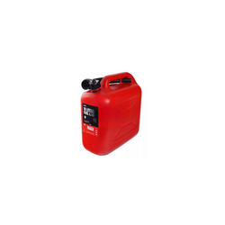 10L HERMON Kunststoffkanister mit Trichter, rot